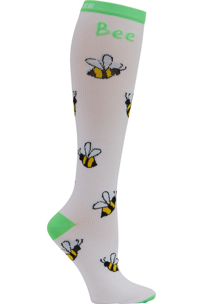 Cherokee Print Support Mild Compression Socks 8-12 mmHg Bee Kind