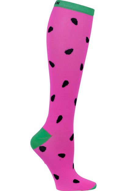 Cherokee Print Support Mild Compression Socks 8-12 mmHg Sweet Watermelon