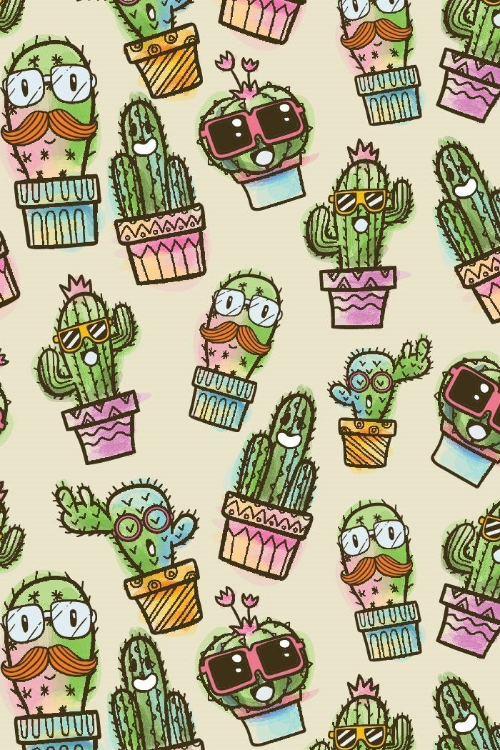 Women's knee-high wide calf compression socks in Cool Cact Guys print - Cutieful 10-18 mmHg moderate graduated compression for nurses and healthcare workers.