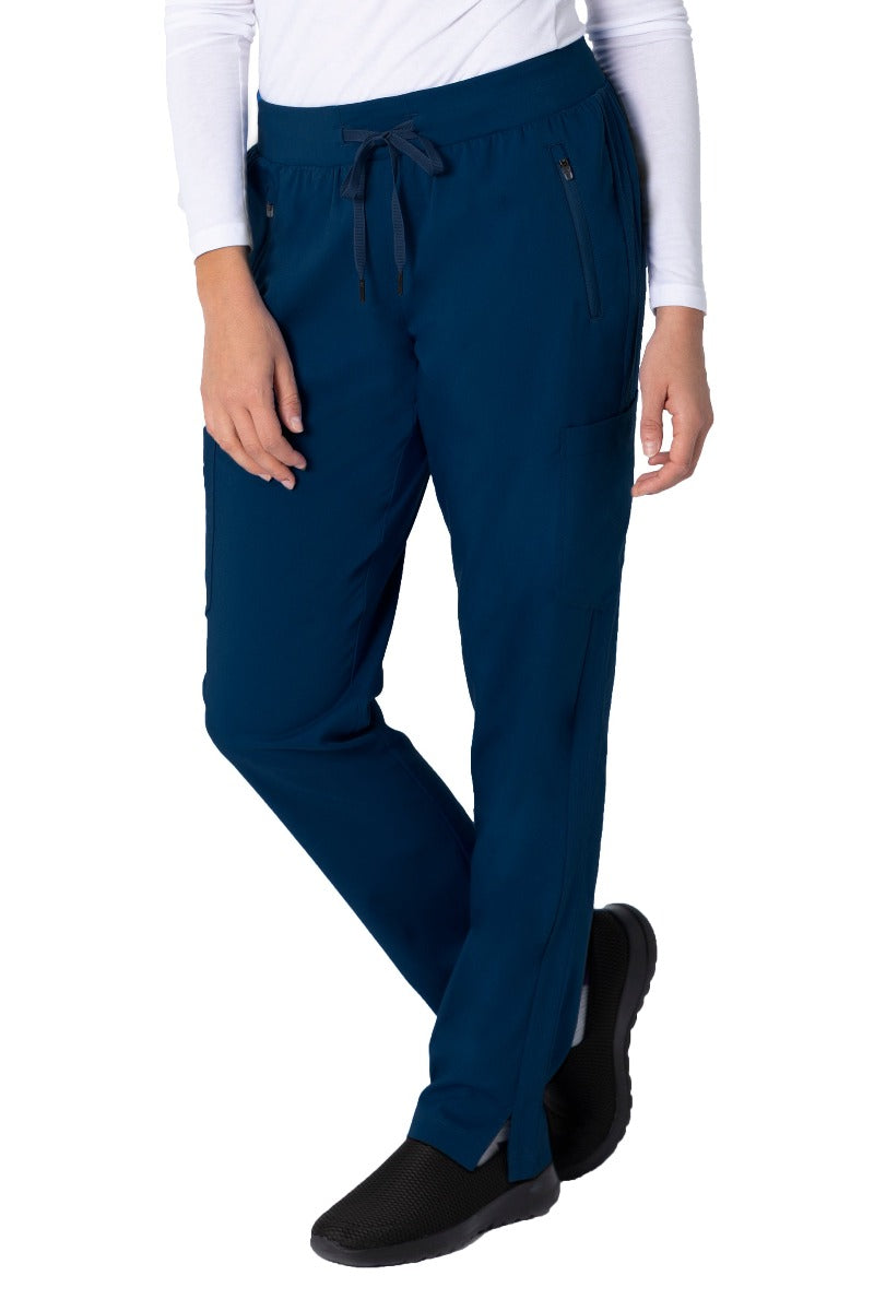 Healing Hands Purple Label 9141 Toni Yoga Scrub Pants in Navy Blue
