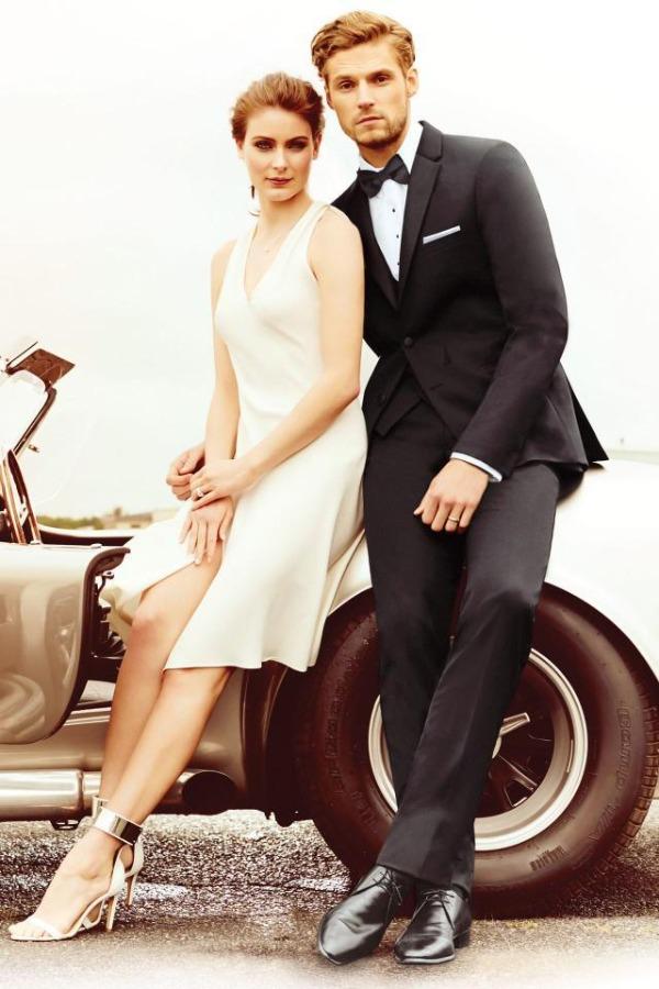 Jim's Formal Wear Michael Kors Berkeley Black Tuxedo – Modern Fit

